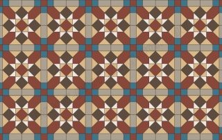 Victorian verandah Fitzroy tiles