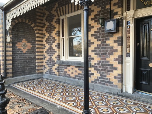 victorian porch tiles